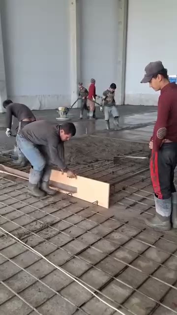 Вязка арматурной сетки на плёнке